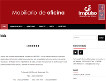 Tablet Screenshot of impulso.com.gt